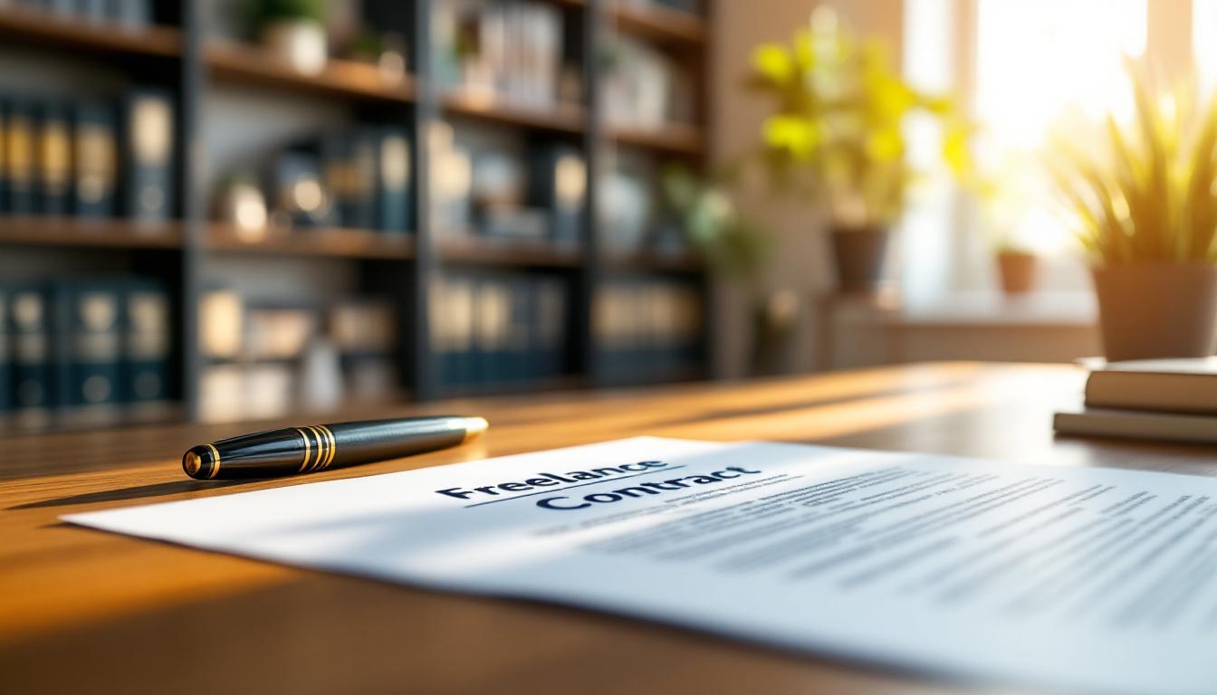 Créer un contrat freelance sans risques juridiques